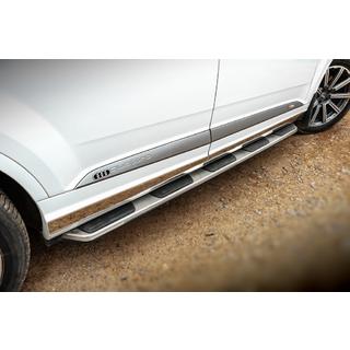 Bočné nášľapy OEM V1 (2 ks, hliník) Audi Q7 2015–2026 fotografia 2