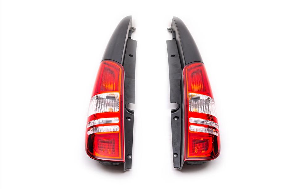 Mercedes Vito W639 2004–2014 Exkluzívne! Zadné svetlá Viano s LED obrysovými svetlami Fotografia 2