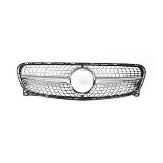 Predná maska chladiča Diamond Silver (2014-2016) Mercedes GLA X156 2014–2019 fotografia 2