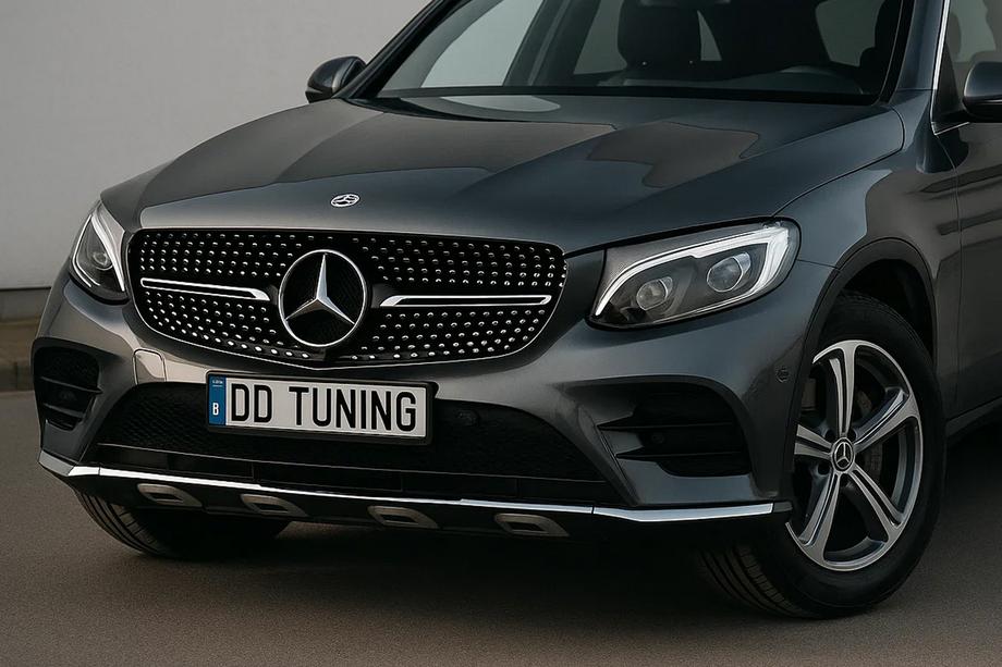 Mercedes GLC Coupé C253 2016–2023 Predná maska Diamond Black (2015-2019) Image