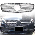 Mercedes A-сlass W176 2012–2018 Predná maska chladiča Diamond Silver (2015-2018) fotografia 1