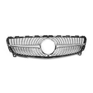 Predná maska chladiča Diamond Silver (2015-2018) Mercedes A-сlass W176 2012–2018 fotografia 4