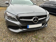 Mercedes C-class W205 2014–2021 Predná maska Diamond Silver (pre Avantgarde/AMG-Line/C43 AMG) 2018+, s kamerou fotografia 2