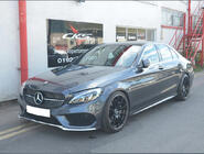 Mercedes C-class W205 2014–2021 Predná maska Diamond Silver (pre Avantgarde/AMG-Line/C43 AMG) 2018+, s kamerou fotografia 18