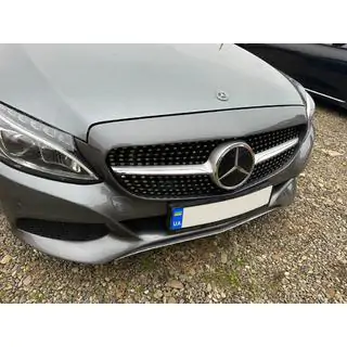 Predná maska Diamond Silver (pre Avantgarde/AMG-Line/C43 AMG)