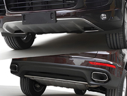 Porsche Cayenne 2010–2017 Predné a zadné lip spoilery (2015-2017) fotografia 1