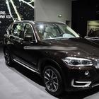 BMW X5 F15 2013–2018 Integrované strešné lyžiny chrómové OEM (hliník, montáž lepením) fotografia 2
