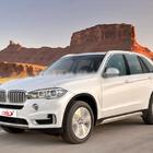 BMW X5 F15 2013–2018 Integrované strešné lyžiny chrómové OEM (hliník, montáž lepením) fotografia 1