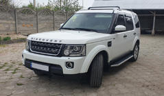 Land Rover Discovery IV 2009–2017 Strešné lyžiny Original model (sivé) fotografia 3