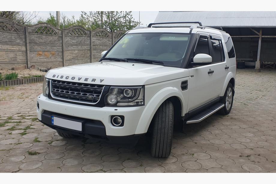Land Rover Discovery IV 2009–2017 Strešné lyžiny Original model (sivé) Fotografia 3