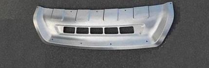 Volkswagen Touareg 2010–2018 Predný lip spojler nárazníka V2 (2010-2015) fotografia 3