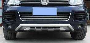 Volkswagen Touareg 2010–2018 Predný lip spojler nárazníka V2 (2010-2015) fotografia 5