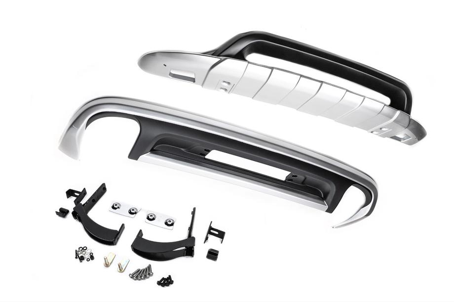 Volkswagen Touareg 2010–2018 Predný a zadný lip spojler V1 (2014↗) Fotografia 3