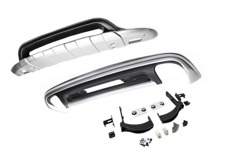 Volkswagen Touareg 2010–2018 Predný a zadný lip spojler V1 (2014↗) Fotografia 4