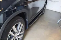 Honda Pilot 2015–2022 Bočné prahy Originál (2 ks, hliník) fotografia 6