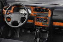 Volkswagen Vento 1992–1998 Kryty palubnej dosky Hliník fotografia 1
