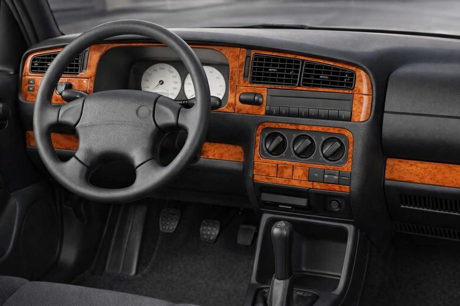 Volkswagen Vento 1992–1998 Kryty palubnej dosky Hliník Image