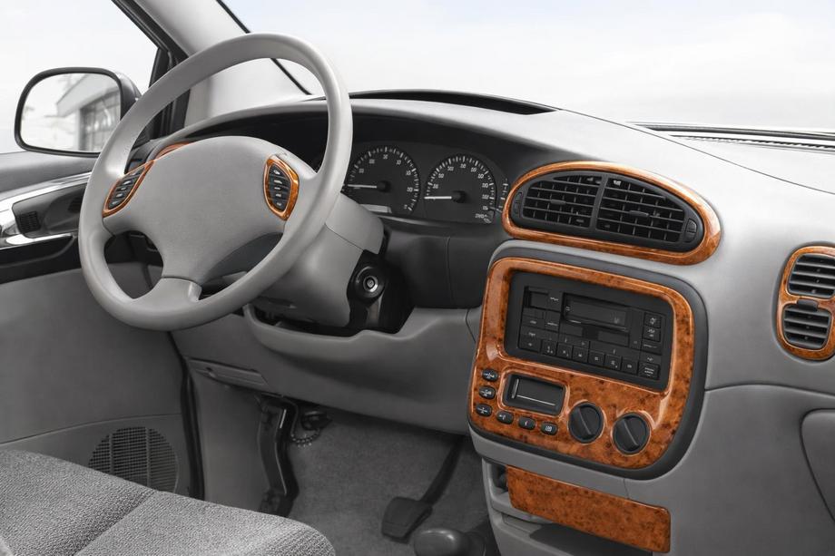 Chrysler Voyager 1996–2001 Kryty palubnej dosky (Meric) Hliník Image