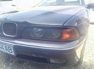 BMW 5. séria E39 1996–2003 Mračítka na svetlá (2 ks, čierne) fotografia 3