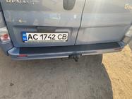 Nissan Primastar 2002–2014 Ochranná lišta zadného nárazníka DDU (ABS) fotografia 9
