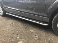 Audi Q7 2005–2015 Bočné nášľapy Maydos V2 (2 ks, hliník/nehrdzavejúca oceľ) fotografia 3