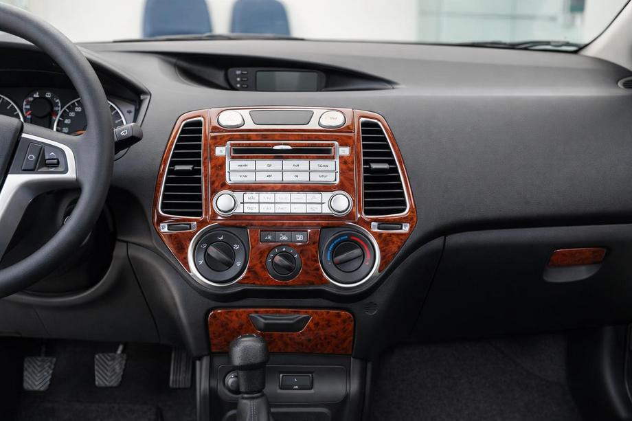 Hyundai I-20 2008–2012 Kryty palubnej dosky Hliník Image