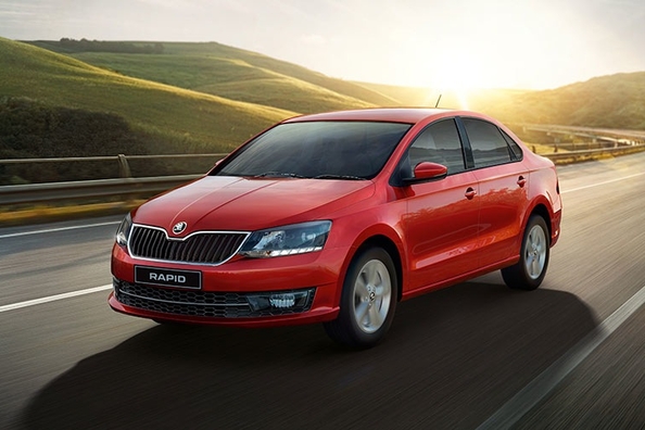 Modernizovaná Skoda Rapid (modelový rok 2017)