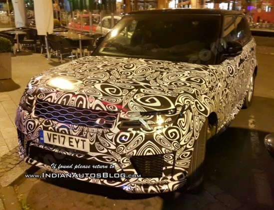 Nový Range Rover Sport spozorovali na cestách v Nemecku