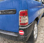 Citroen Berlingo 1996–2008 Nerezové kryty brzdových svetiel (2 ks) Carmos - turecká oceľ fotografia 4