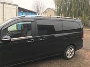 Mercedes Viano 2004–2014 Sivé strešné lyžiny Skyport (celokovové) Dlhý rázvor (EXTRALONG) fotografia 3
