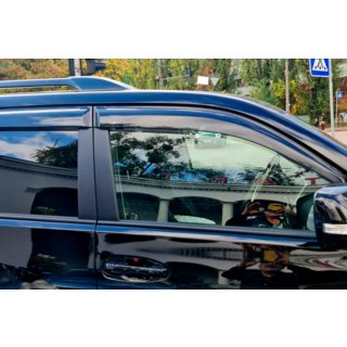 Deflektory okien 11 cm (4 ks, HIC) Lexus GX460 2009–2023 fotografia 2
