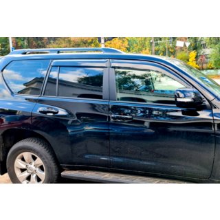 Deflektory okien 11 cm (4 ks, HIC) Lexus GX460 2009–2023 fotografia 3