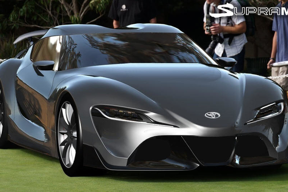 Objavili sa renderované obrázky novej Toyota Supra