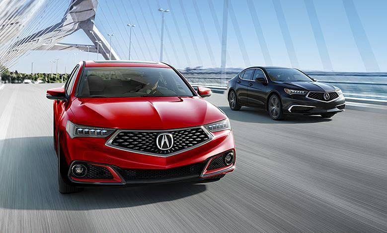 Modernizovaný prémiový sedan Acura TLX