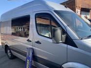 Volkswagen Crafter 2006–2016 Okenné deflektory (2 ks, Niken) fotografia 6