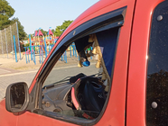 Peugeot Partner 1996–2008 Ofuky okien (2 ks, Sunplex Sport) fotografia 8