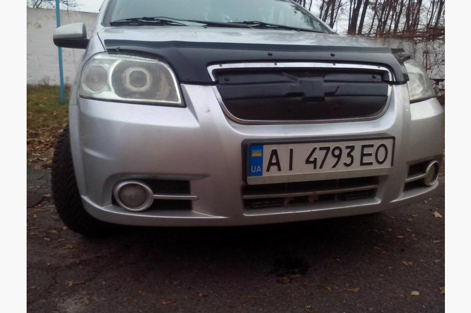 Chevrolet Aveo T250 2005–2011 Zimná maska chladiča Matná Fotografia 2