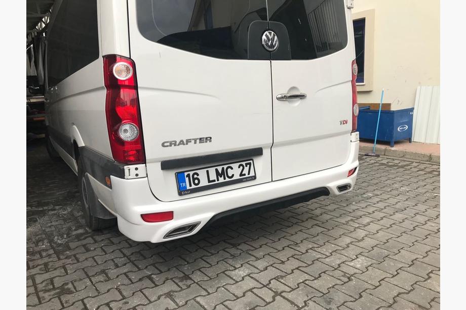 Mercedes Sprinter W906 2006–2018 Kryt zadného nárazníka V2 (na lakovanie) Image