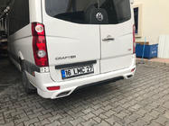 Volkswagen Crafter 2006–2016 Kryt zadného nárazníka V2 (na lakovanie) fotografia 3