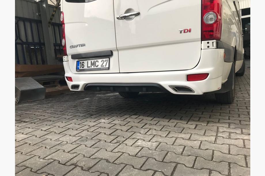 Volkswagen Crafter 2006–2016 Kryt zadného nárazníka V2 (na lakovanie) Image
