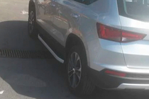 Seat Ateca 2016– Bočné nášľapy Fullmond (2 ks, hliník) fotografia 4