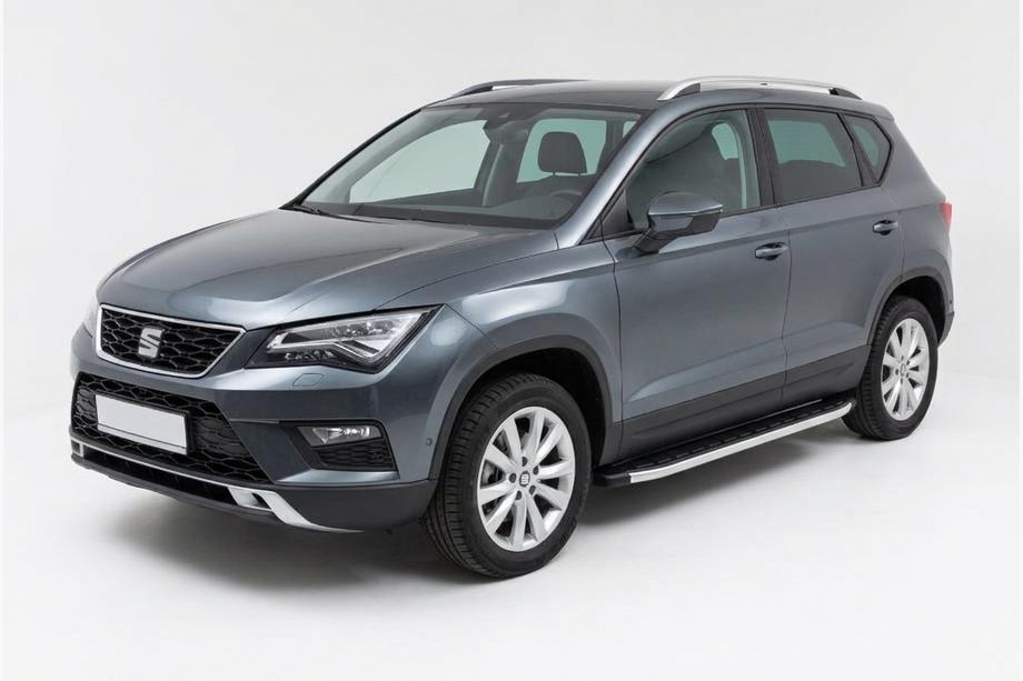 Seat Ateca 2016– Bočné nášľapy Fullmond (2 ks, hliník) Image