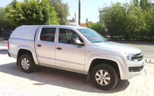 Volkswagen Amarok 2010–2022 Hardtop na korbu PANELVAN fotografia 2