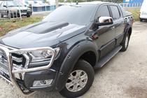 Ford Ranger 2011–2022 Ochranné lišty dverí OmsaLine (4 ks, ABS) fotografia 3