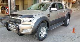 Ford Ranger 2011–2022 Ochranné lišty dverí OmsaLine (4 ks, ABS) fotografia 4