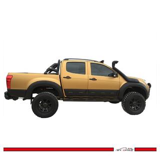 Dverové lišty (4 ks, ABS) Isuzu D-Max 2011–2019 fotografia 2