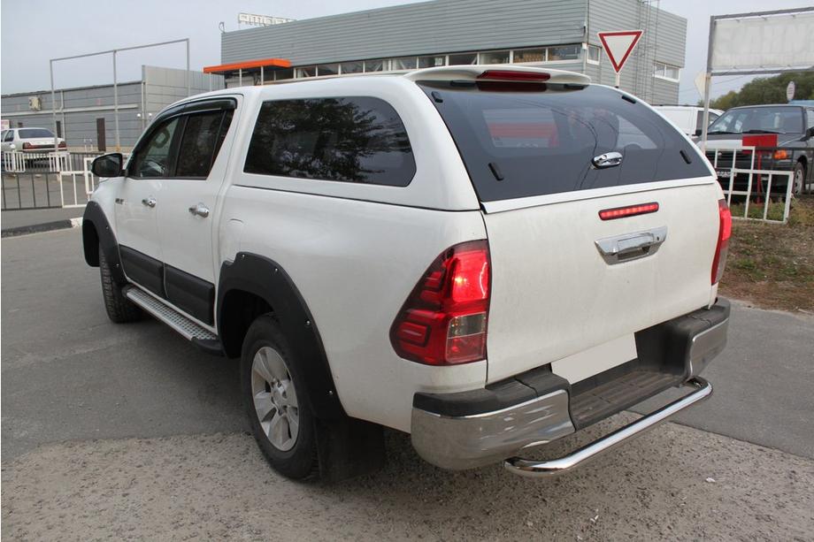 Toyota Hilux 2015– Rozširovacie lemy blatníkov (2015–2020, ABS, na skrutky) Fotografia 10