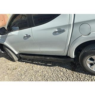 Bočné prahy Amazon Black (2 ks, čierne) Mitsubishi L200 2015–2024 fotografia 4