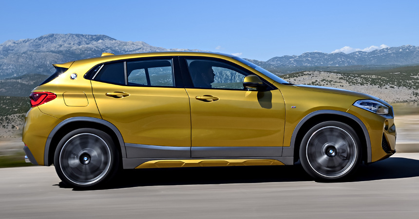Zoznámenie s novým mestským crossoverom BMW X2