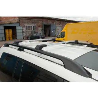 Priečniky na klasické strešné lyžiny bez kľúča (2 ks) fotografia 1